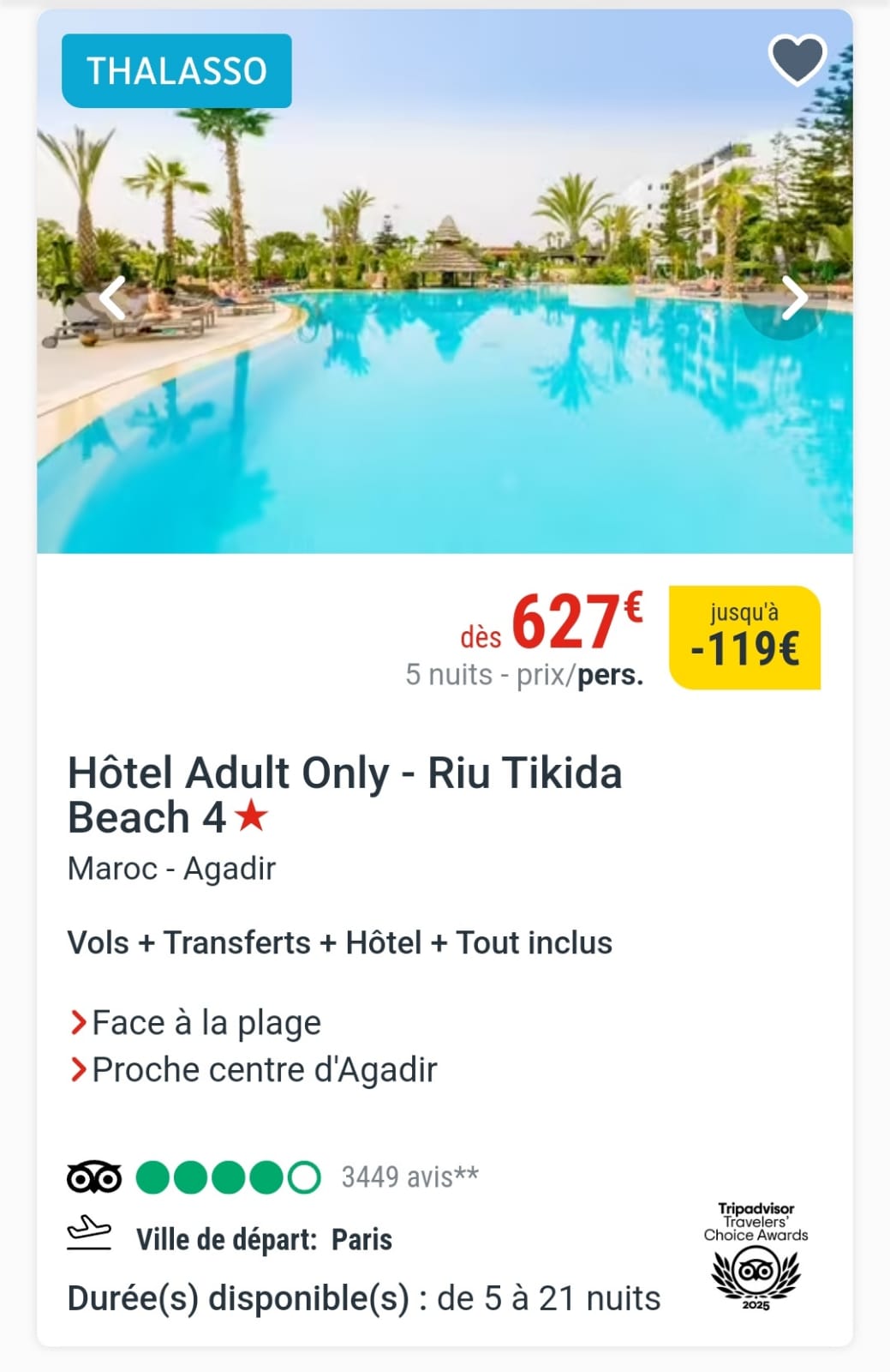 HOTEL ADULT ONLY AGADIR
